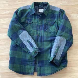 Legendary whitetails MEN'S WOODSMAN QUILTED FLANNEL SHIRT JACKET